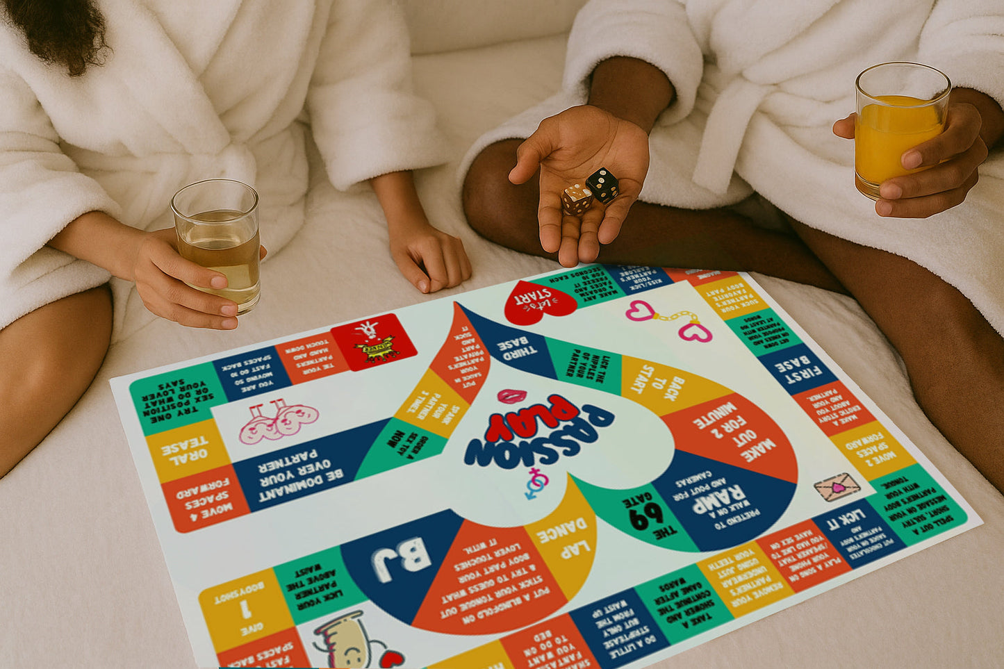 Romantic and naughty game night idea – Passion Play for adults