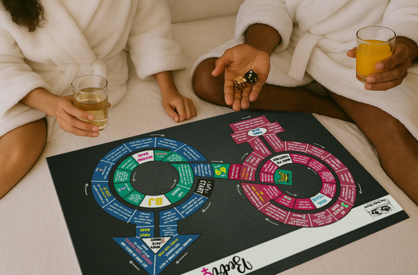 Adult board game for couples – erotic, fun, and romantic