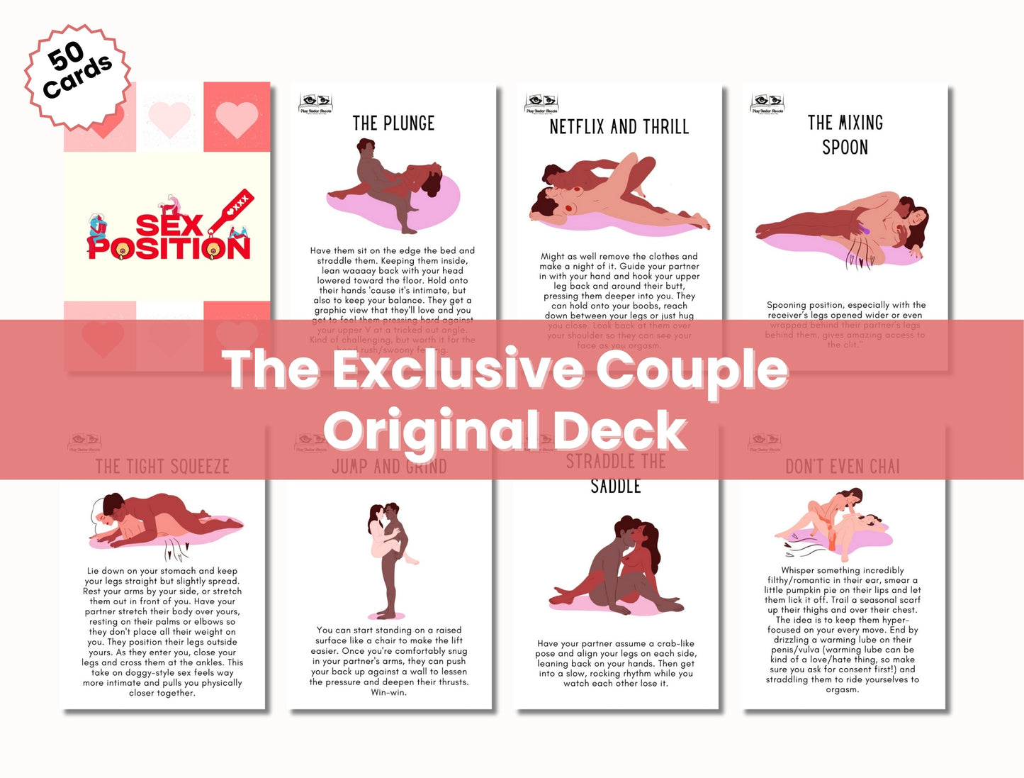 Downloadable digital sex game featuring sensual positions, foreplay prompts, and intimacy boosters for all couples
