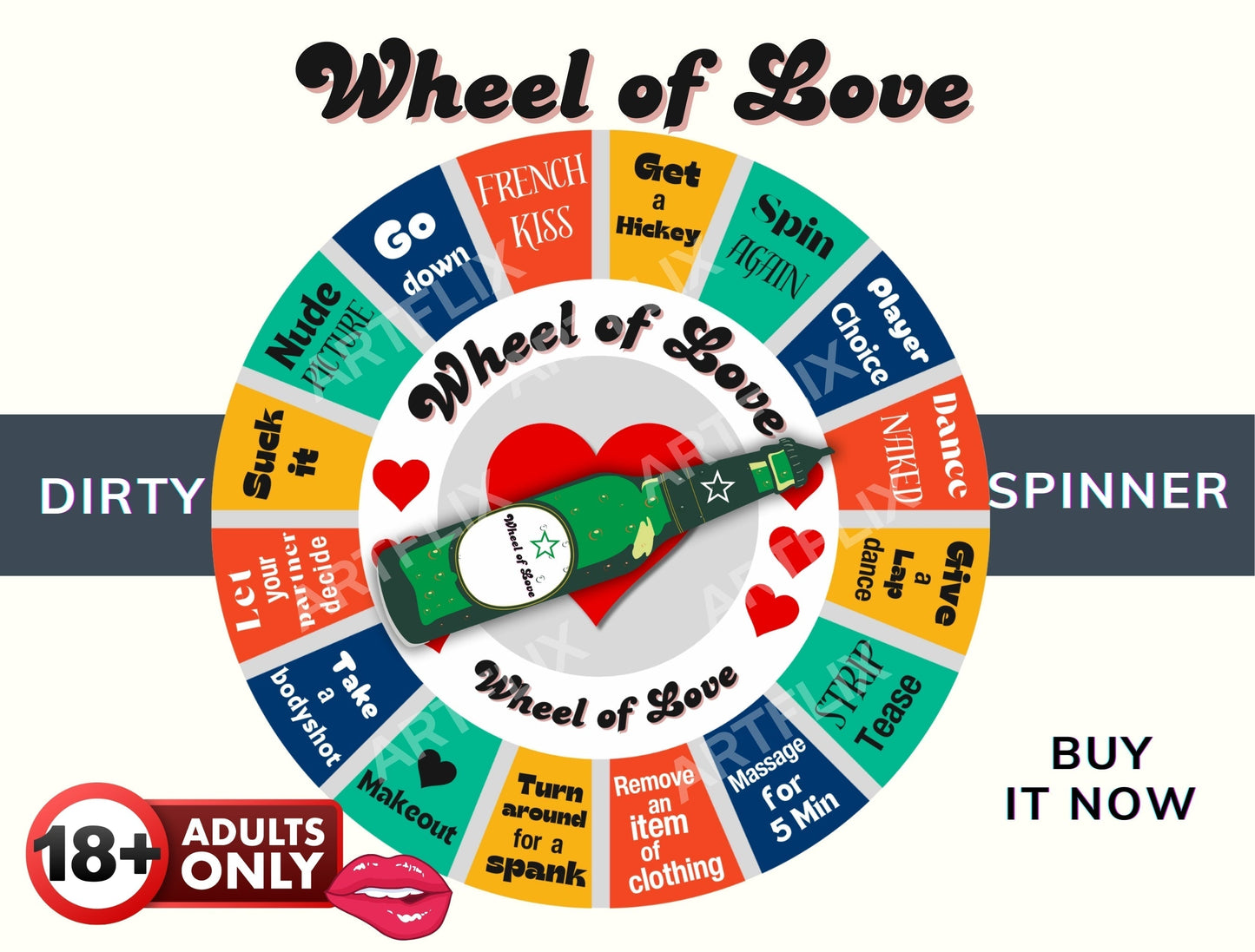 Deepen your connection with the Wheel of Love conversation starter game! Spin the wheel and explore fun and meaningful relationship questions, intimacy challenges, and coupleβs bonding activities.