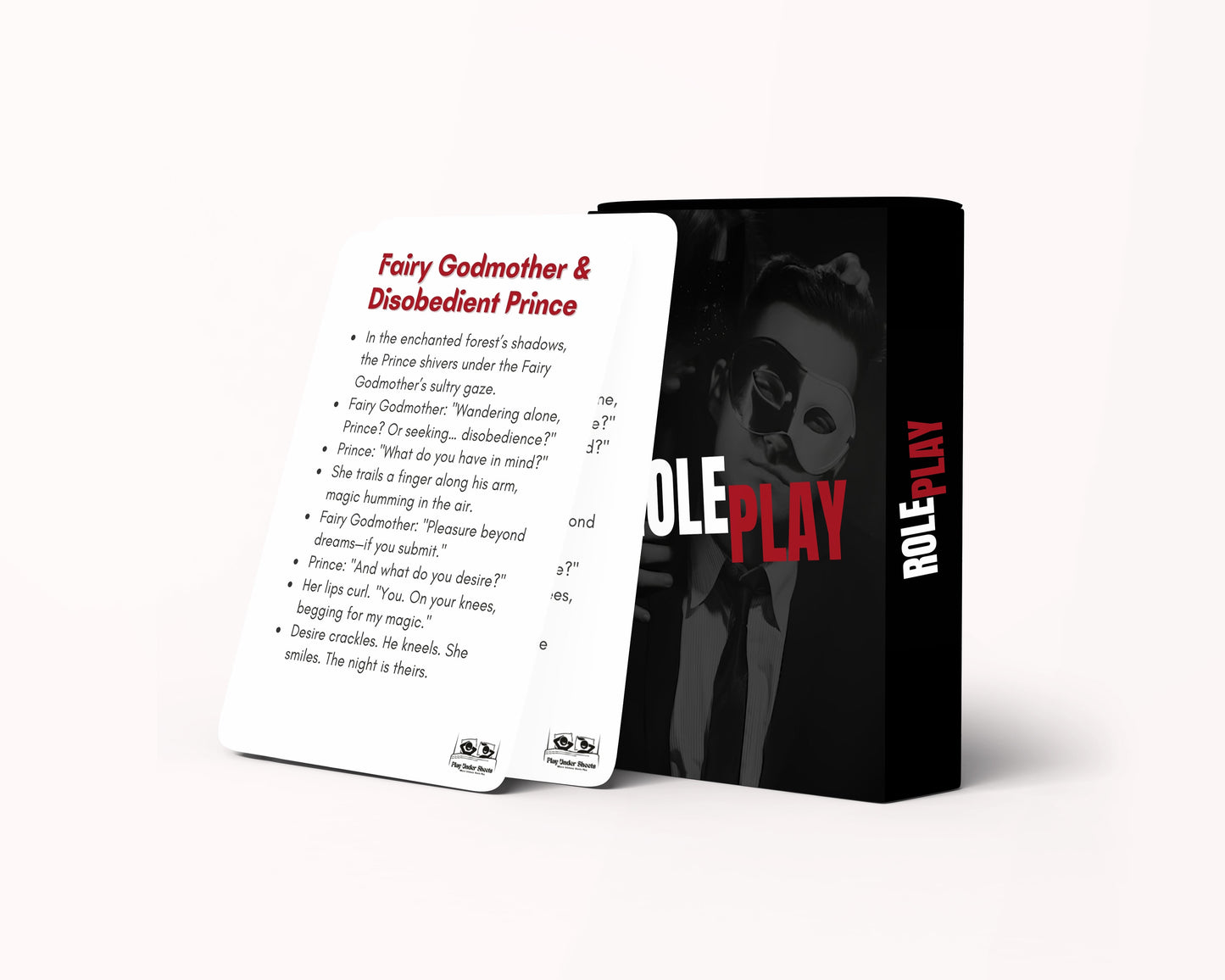 Roleplay sex card deck for couples – dirty bedroom challenge game