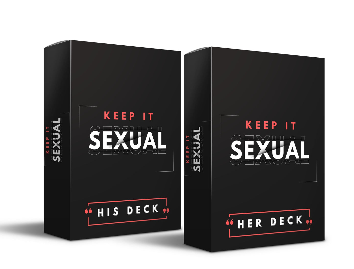 Keep It Sexual card game for couples – sexy foreplay, dares, and sex positions
