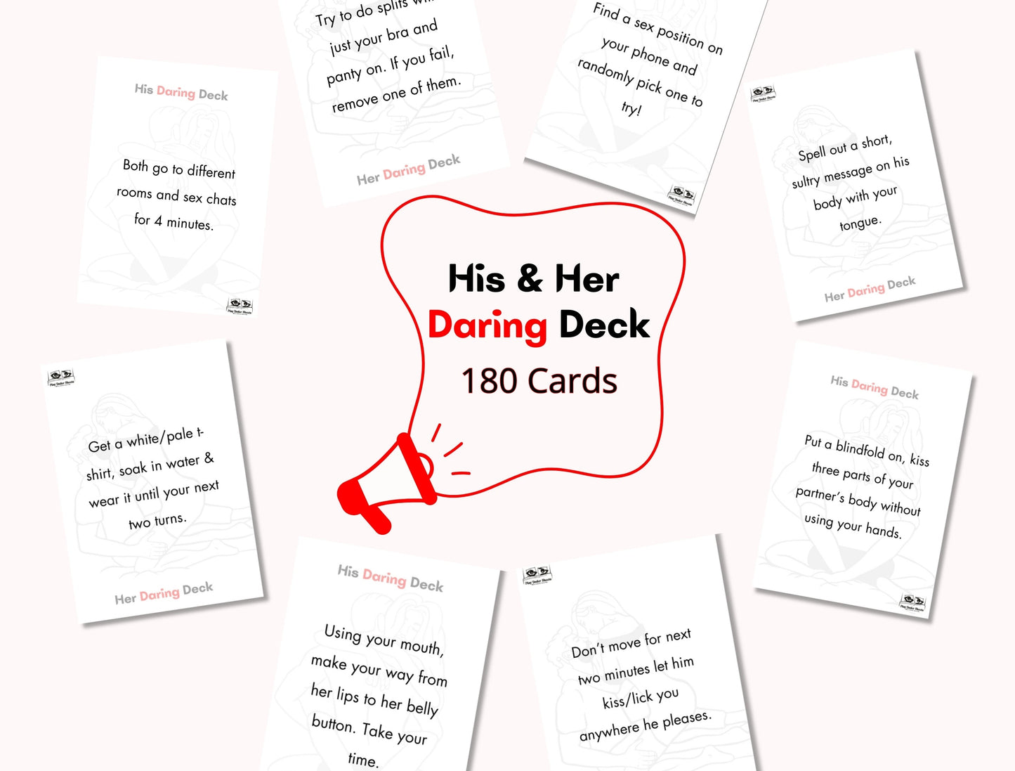 The ultimate printable adult card game – fun, spicy, and perfect for couples in love