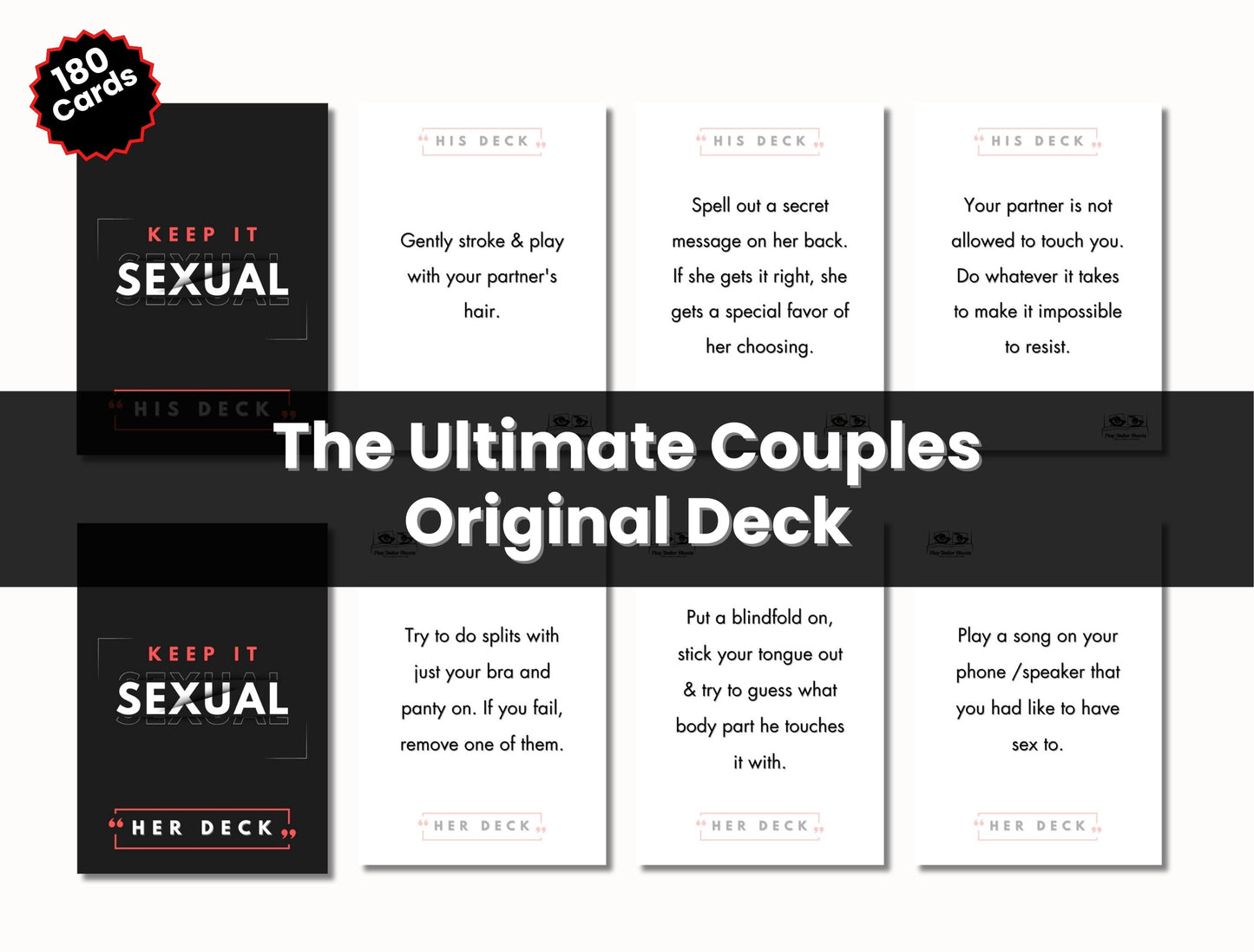 Printable adult intimacy game for LGBTQ+, straight, and queer couples