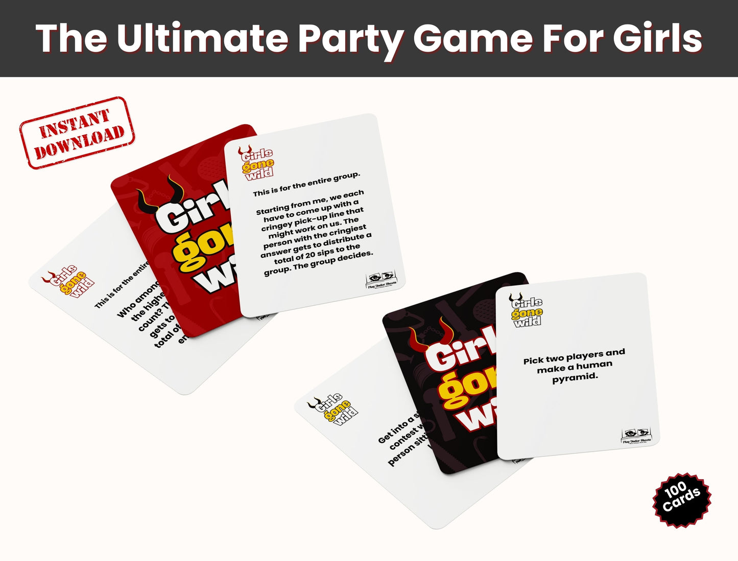 Naughty and hilarious adult game cards for hens night celebration