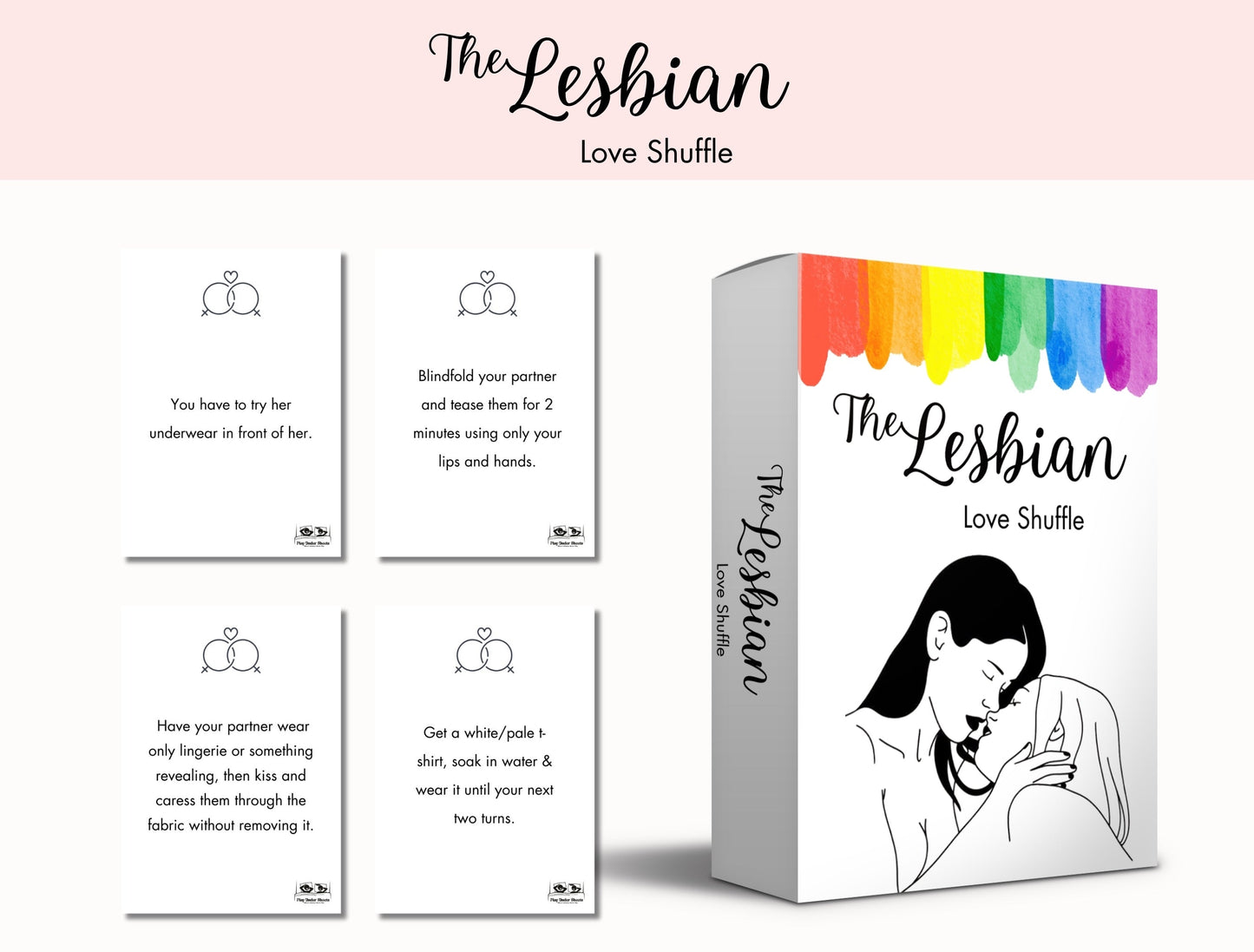 Printable lesbian date night card game β the ultimate romantic and sensual coupleβs experience
