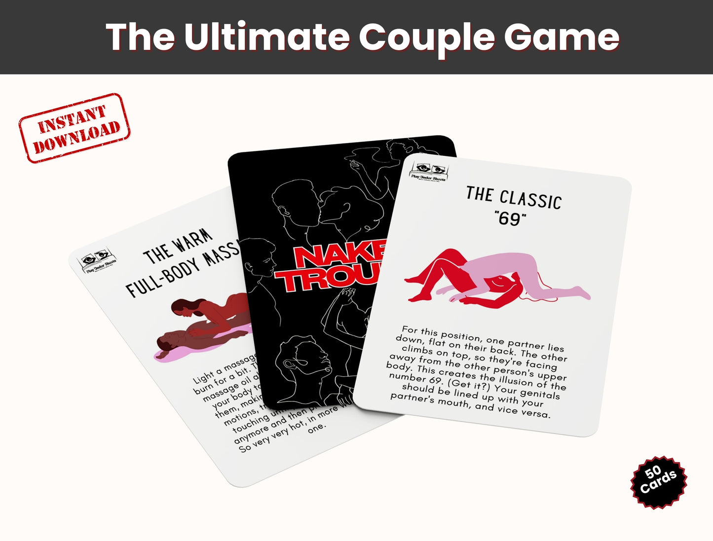 Romantic and steamy game night idea for LGBTQ+ couples seeking new bedroom adventures