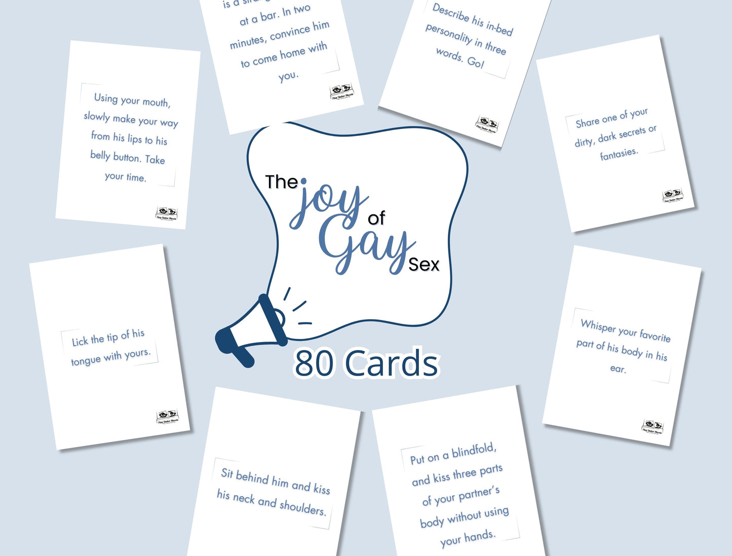 LGBTQ+ adult intimacy game featuring digital sex cards that guide you through foreplay, oral, and sensual bonding