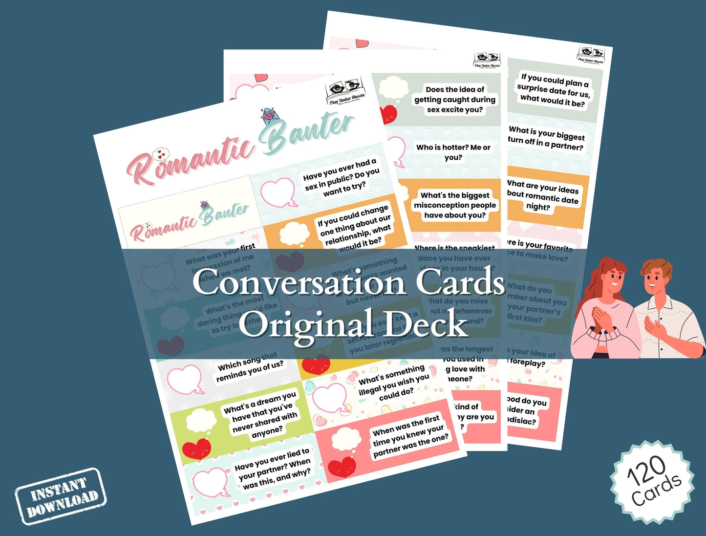 Sexy coupon cards for married couples or new lovers to explore intimacy, laughter, and meaningful connection