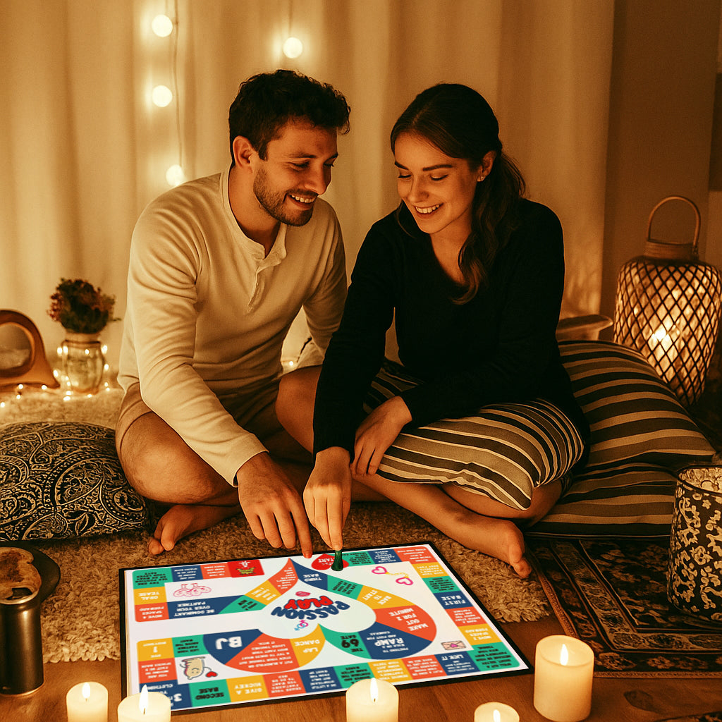 Couples bedroom game – includes Kama Sutra positions and intimacy tasks