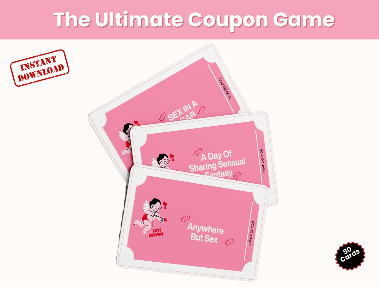 Foreplay and intimacy couple card game β downloadable love coupons that ignite connection and fun