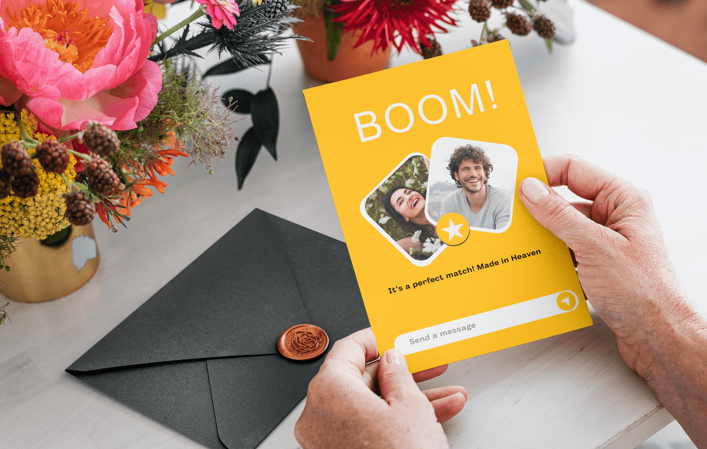 Romantic date night card game for couples looking to connect, laugh, and spark meaningful conversations.
