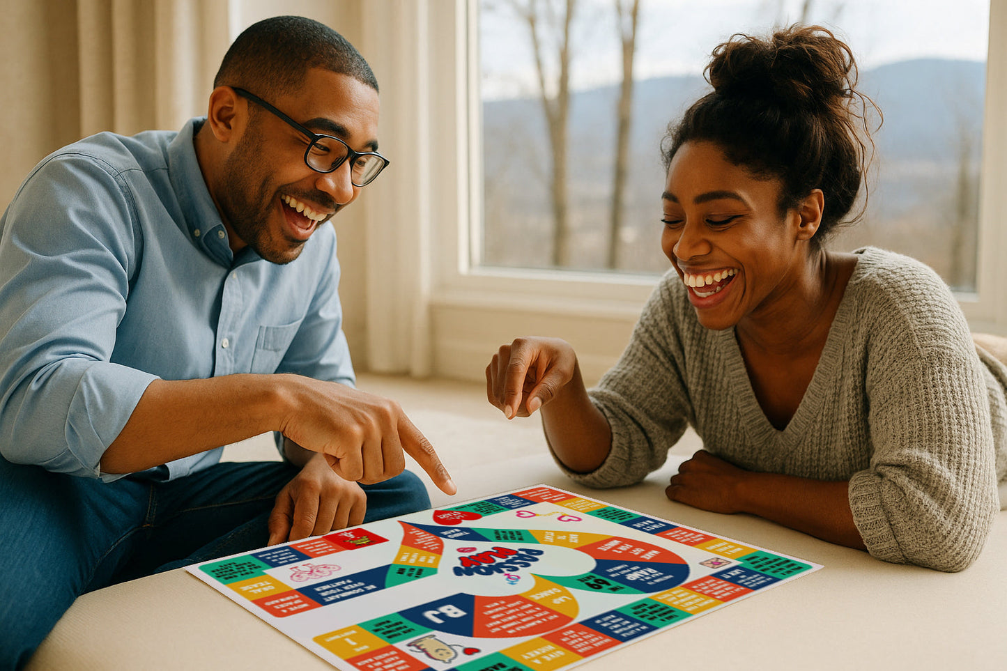Passion Play Board Game – Sexy Couples Game with Foreplay, Dares, Kama Sutra & Roleplay