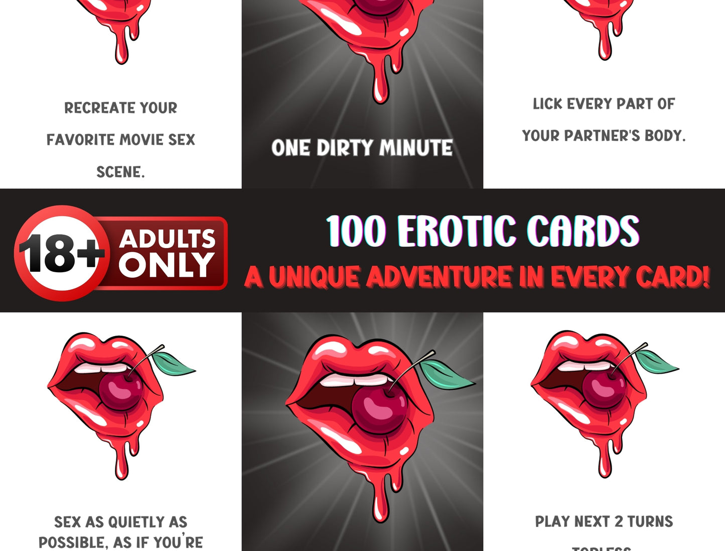 Romantic and naughty couples game gift idea for Valentine’s Day, anniversaries, or anytime you want to turn up the heat