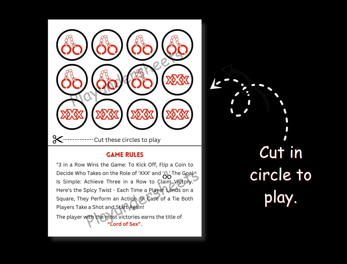 Flirty and fun couples game with erotic prompts β ideal gift for girlfriend, boyfriend, or LGBTQ+ partners.