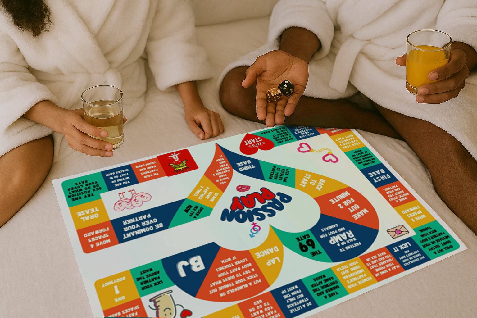 Romantic and naughty game night idea – Passion Play for adults