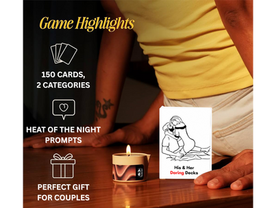 His & Her Daring Deck – roleplay, truth or dare, and spicy bedroom cards