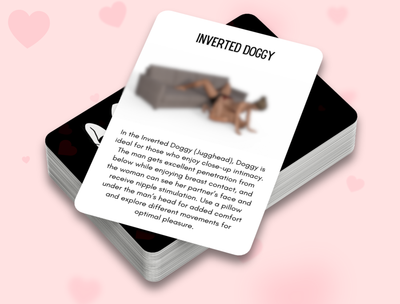 Foreplay and intimacy card deck – gift for kinky couples