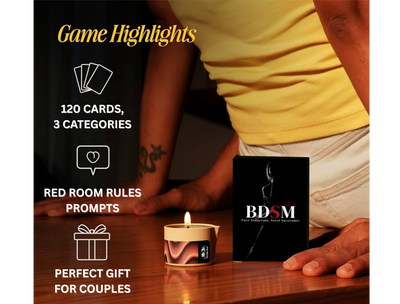 BDSM Sex Game – Submission and Control Cards for Couples