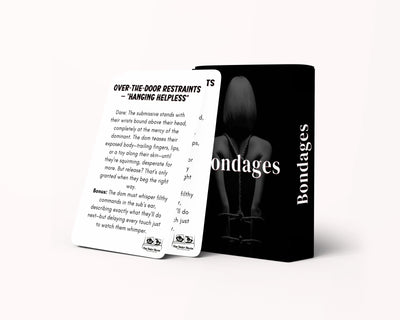 Bondages card sex game – BDSM and foreplay cards for couples