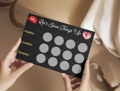 Beautifully designed couples card game that promotes intimacy, communication, and adventurous nights