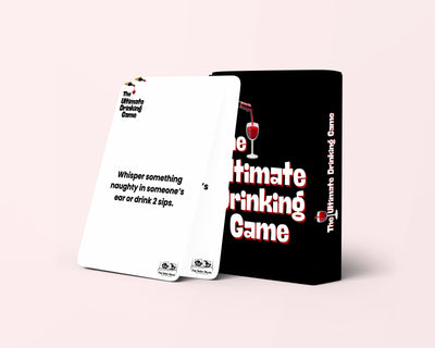 Adult card game for drinking, dares, and sexy couples foreplay