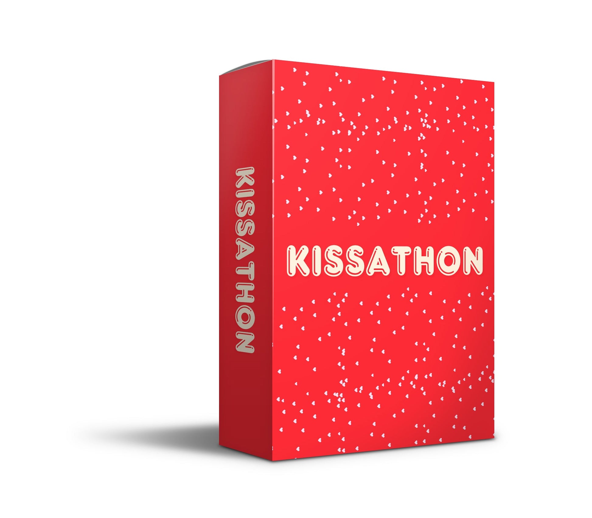 Kissathon card game – romantic kissing challenge cards for couples