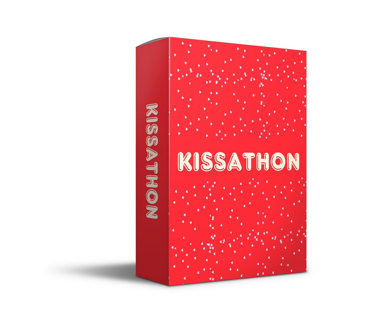 Kissathon card game – romantic kissing challenge cards for couples