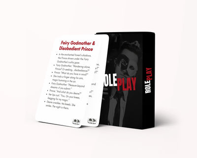 Roleplay sex card deck for couples – dirty bedroom challenge game