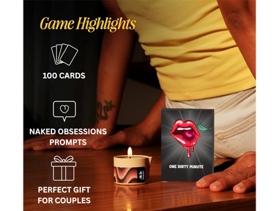 Couples drinking game – intimate card deck for adults