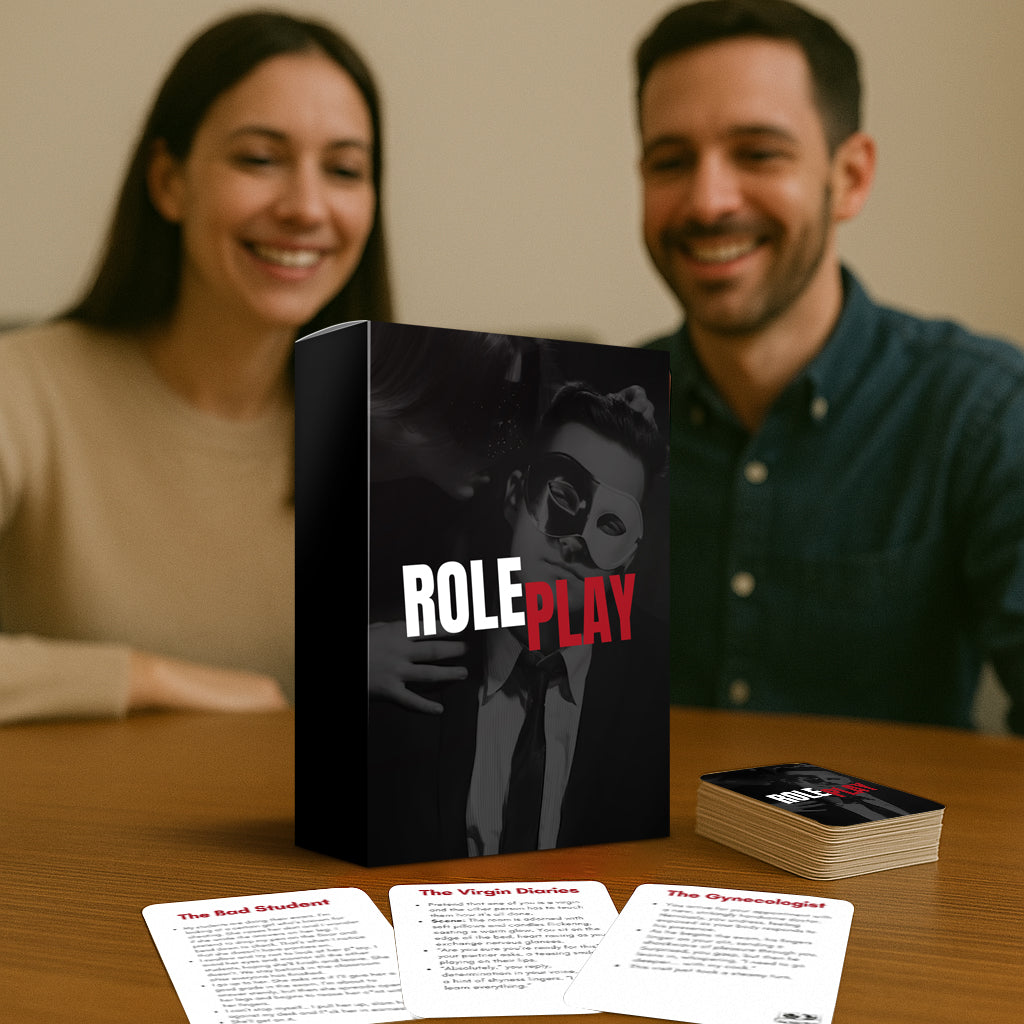 Roleplay deck for lesbian, gay, or straight couples – adult intimacy cards