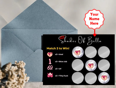 Shades of Love scratch cards featuring 30 sensual challenges for couples seeking deeper connection and play.