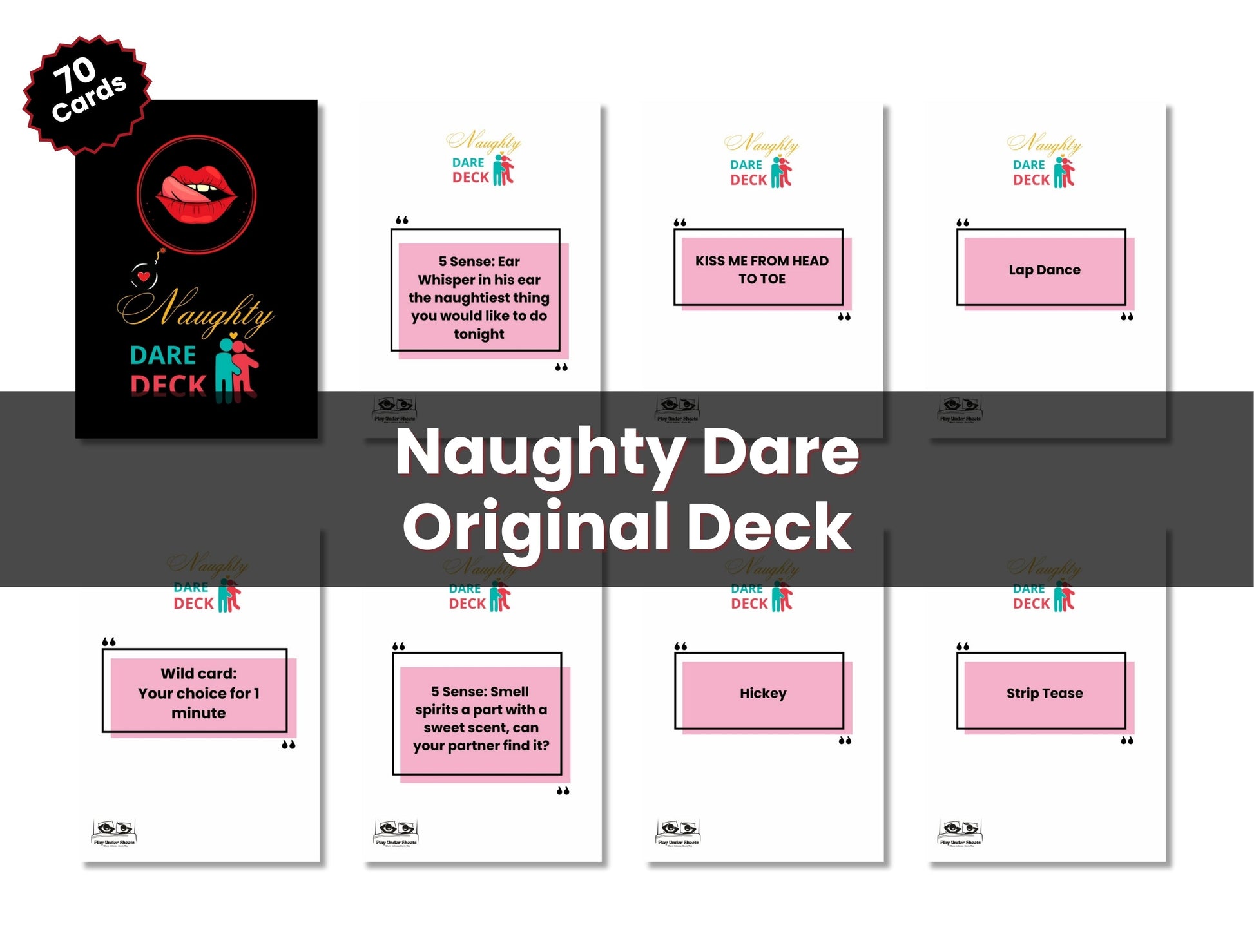 LGBTQ+ friendly digital dare game for gay, lesbian, and straight couples looking for romantic and naughty fun