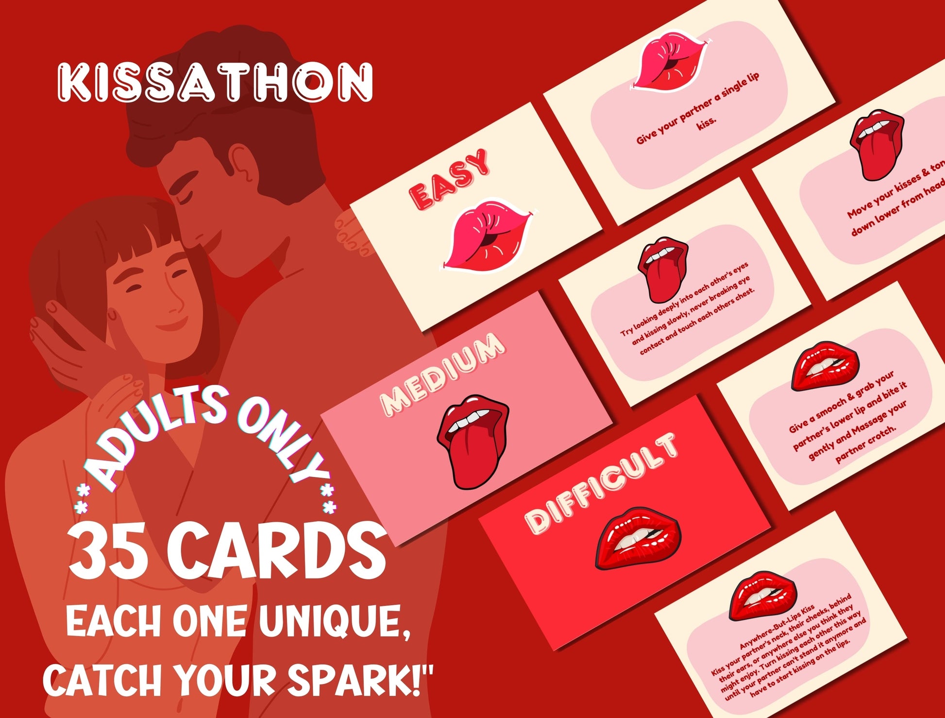 Erotic printable game for LGBTQ+ couples celebrating love, passion, and playful foreplay ideas.