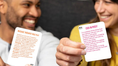 Adult card game for couples – romantic and naughty challenges