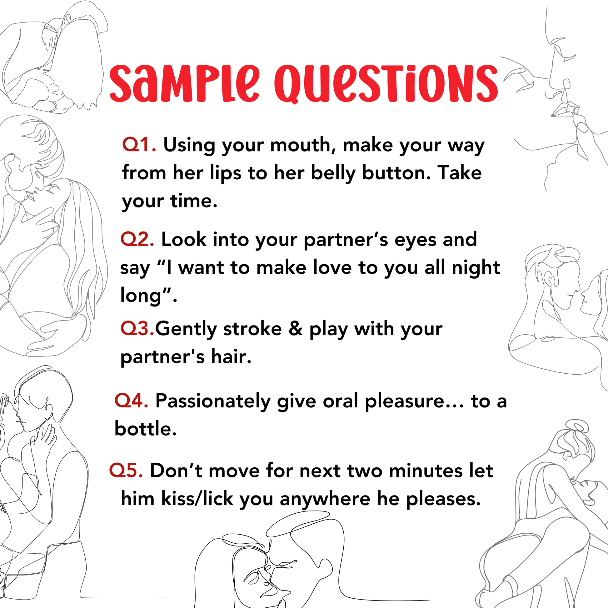 One Dirty Minute Deck – Dare Sex Game for Couples | Spicy Bedroom Card Game, Foreplay, Drinking & Date Night Ideas