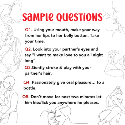 One Dirty Minute Deck – Dare Sex Game for Couples | Spicy Bedroom Card Game, Foreplay, Drinking & Date Night Ideas
