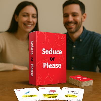 Lesbian, gay, straight couple intimacy game – Seduce or Please deck