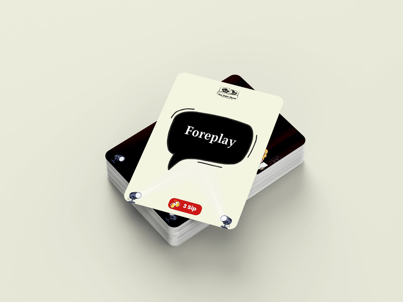 Adult card game for couples – sexy bedroom activity with roleplay