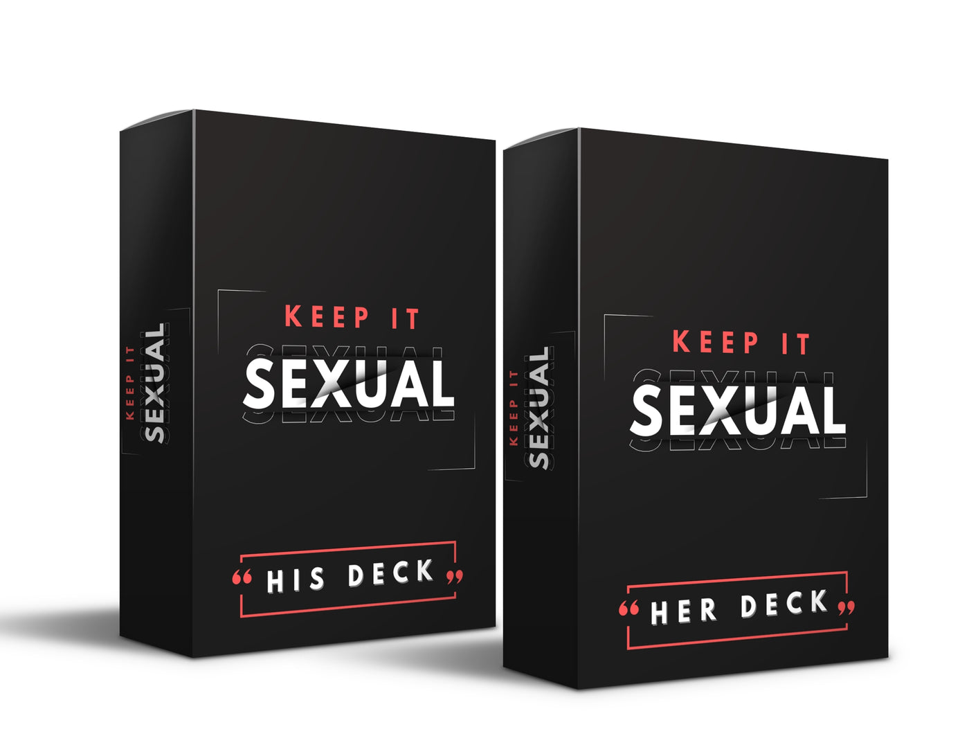 Keep It Sexual card game for couples – sexy foreplay, dares, and sex positions