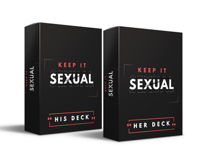 Keep It Sexual card game for couples – sexy foreplay, dares, and sex positions