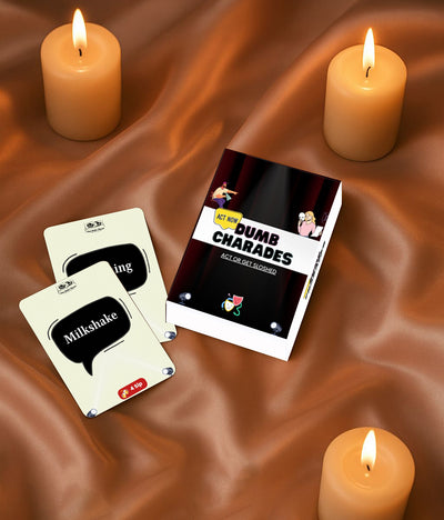 Dumb Chardes card deck – hilarious icebreaker for couples and friends