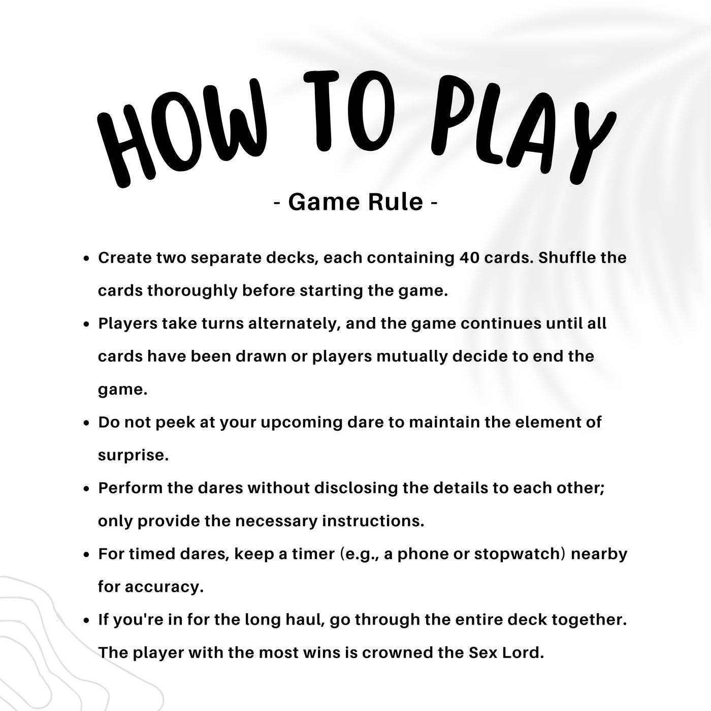 The Lesbian Shuffle – Spicy Sex Card Deck Game for Couples | Foreplay, Kama Sutra, Dirty Dares, Drinking Game