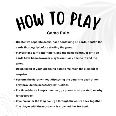 The Lesbian Shuffle – Spicy Sex Card Deck Game for Couples | Foreplay, Kama Sutra, Dirty Dares, Drinking Game