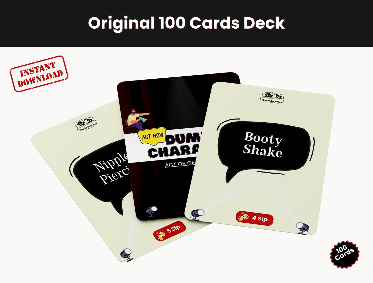 Best printable charades card game – perfect gift for boyfriend, girlfriend or spouse