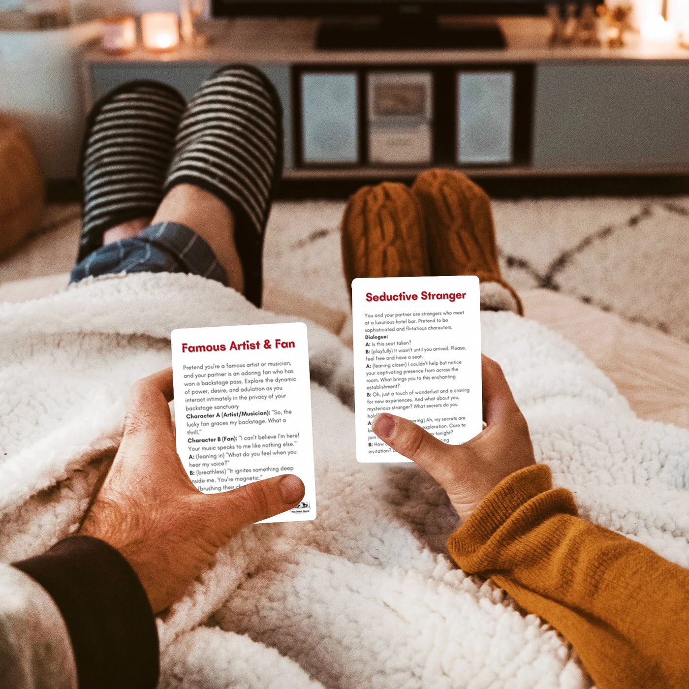 Roleplay and sex position card game – perfect couples anniversary gift