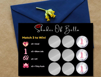 Sexy date night scratch cards with romantic dares and surprises for couples looking to reignite passion.
