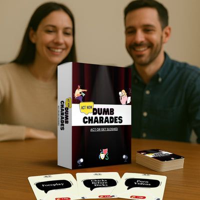 Funny adult charades game – perfect for game night or drinking parties