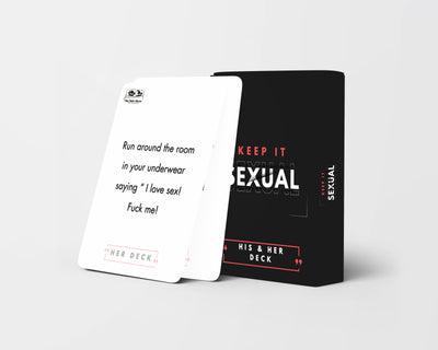 His and Her intimate card deck – Kama Sutra couples game gift