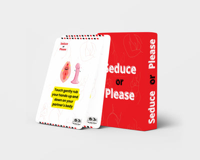 Sexy dare card game for couples – Seduce or Please deck